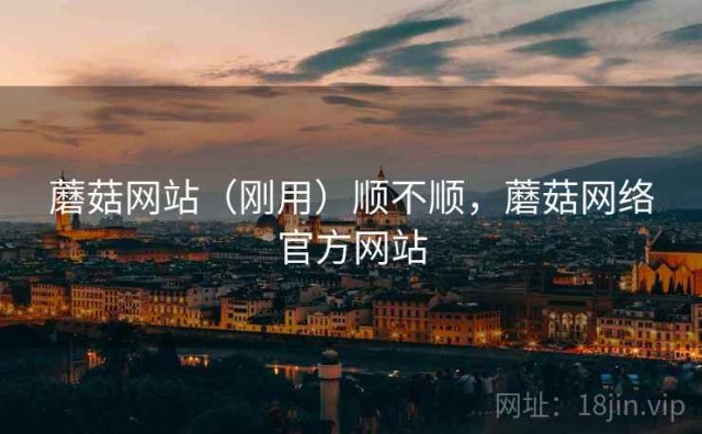 蘑菇网站（刚用）顺不顺，蘑菇网络官方网站
