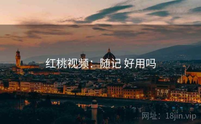 红桃视频：随记 好用吗